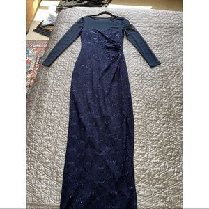 Navy blue dress